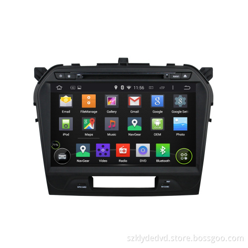 Vitara 2015 car DVD player for Deckless